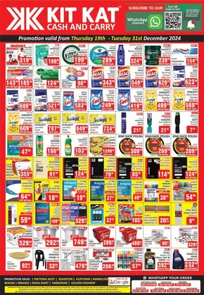 KitKat Cash and Carry catalogue in Germiston | Wide range of offers | 2024-12-19T00:00:00+02:00 - 2024-12-31T23:59:00+02:00