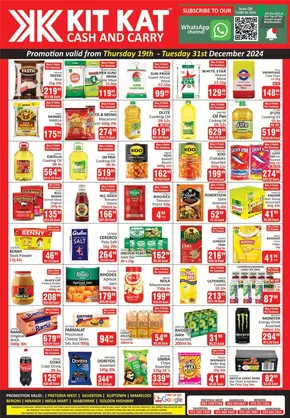 KitKat Cash and Carry catalogue in Germiston | Our best bargains | 2024-12-19T00:00:00+02:00 - 2024-12-31T23:59:00+02:00