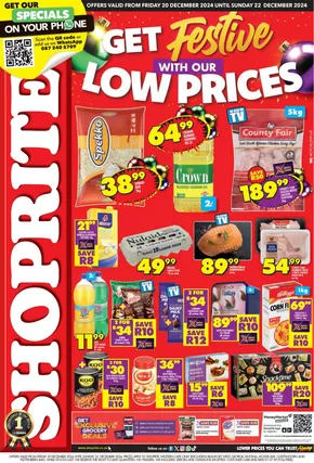 Shoprite catalogue in Cape Town | Exclusive deals for our customers | 2024-12-20T00:00:00+02:00 - 2024-12-22T23:59:00+02:00