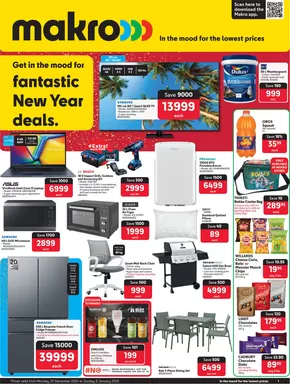 Makro catalogue in Brackenfell | Great discounts on selected products | 2024-12-23T00:00:00+02:00 - 2025-01-05T23:59:00+02:00