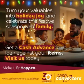 Cash Converters catalogue in Modimolle | Power up your holiday budget! | 2024-12-23T00:00:00+02:00 - 2024-12-31T23:59:00+02:00