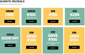 Cape Union Mart catalogue in Kuruman | ALWAYS-ON DEALS | 2024-12-23T00:00:00+02:00 - 2025-01-07T23:59:00+02:00