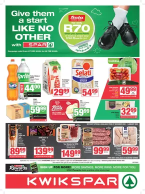 KwikSpar catalogue in Mdantsane | Specials KwikSpar | 2024-12-27T00:00:00+02:00 - 2025-01-07T23:59:00+02:00