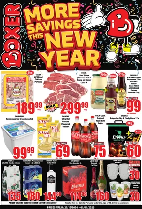 Boxer catalogue in Taung | Boxer Superstores FS New Year. | 2024-12-27T00:00:00+02:00 - 2025-01-01T23:59:00+02:00