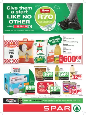 Spar catalogue in King William's Town | Specials Spar | 2024-12-27T00:00:00+02:00 - 2025-01-07T23:59:00+02:00