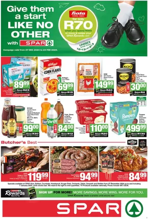 Spar catalogue in Levubu | Current special promotions | 2024-12-27T00:00:00+02:00 - 2025-01-07T23:59:00+02:00