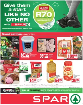 Spar catalogue | Great discounts on selected products | 2024-12-27T00:00:00+02:00 - 2025-01-07T23:59:00+02:00