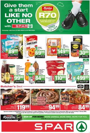 SuperSpar catalogue in Roodepoort | Great offer for all customers | 2024-12-27T00:00:00+02:00 - 2025-01-07T23:59:00+02:00