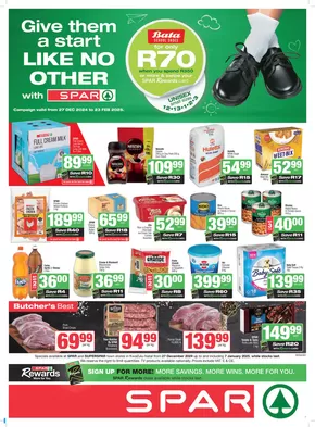 SuperSpar catalogue in Durban | Discounts and promotions | 2024-12-27T00:00:00+02:00 - 2025-01-07T23:59:00+02:00