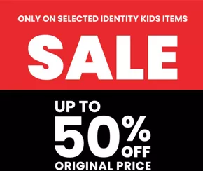 he Identity Sale is now on