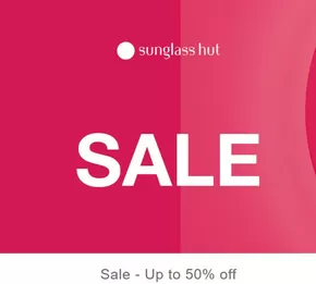 Up to 50% Off Sunglass Hut