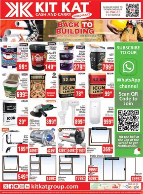 KitKat Cash and Carry catalogue in Randfontein | Kit Kat Cash and Carry weekly specials | 2024-12-31T00:00:00+02:00 - 2025-01-12T23:59:00+02:00