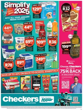 Checkers catalogue in Verulam | Discounts and promotions | 2025-01-06T00:00:00+02:00 - 2025-01-19T23:59:00+02:00