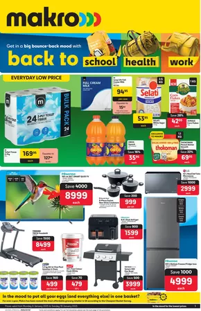 Makro catalogue in Bloemfontein | Makro : Food | 2025-01-06T00:00:00+02:00 - 2025-01-19T23:59:00+02:00