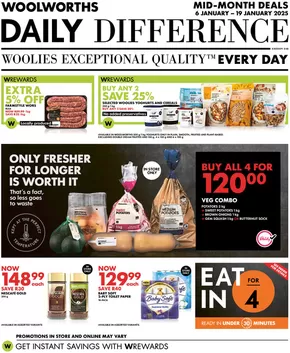 Woolworths catalogue in Jeffreys Bay | Catalog Woolworths TDD WC | 2025-01-06T00:00:00+02:00 - 2025-01-19T23:59:00+02:00