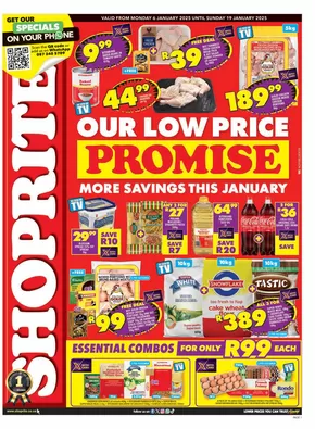 Shoprite catalogue in Vryburg | New offers to discover | 2025-01-07T00:00:00+02:00 - 2025-01-19T23:59:00+02:00