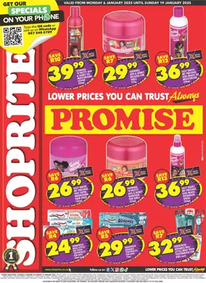 Shoprite catalogue in Jeffreys Bay | Shoprite Promise Eastern Cape  | 2025-01-07T00:00:00+02:00 - 2025-01-19T23:59:00+02:00