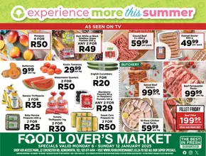 Food Lover's Market catalogue | Access Park - Promotion | 2025-01-07T00:00:00+02:00 - 2025-01-12T23:59:00+02:00