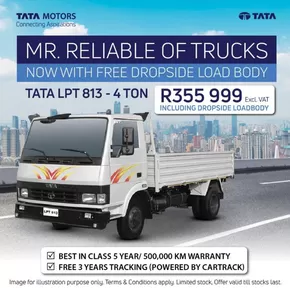 Tata catalogue in Vryburg | SALE Tata | 2025-01-06T00:00:00+02:00 - 2025-01-21T23:59:00+02:00