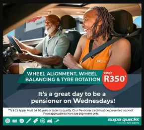 Pensioners Wednesday special