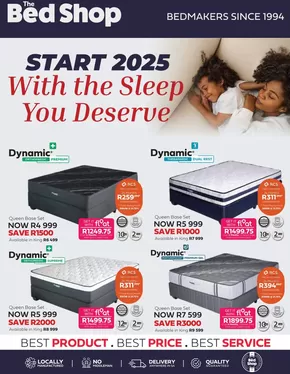 The Bed Shop catalogue in Lephalale | January 2025 Digital Catalogue | 2025-01-06T00:00:00+02:00 - 2025-01-31T23:59:00+02:00