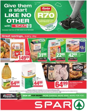 Spar catalogue in Ngcobo | Top offers for smart savers | 2025-01-08T00:00:00+02:00 - 2025-01-20T23:59:00+02:00