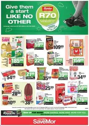 Spar catalogue in Ngcobo | Save now with our deals | 2025-01-08T00:00:00+02:00 - 2025-01-20T23:59:00+02:00