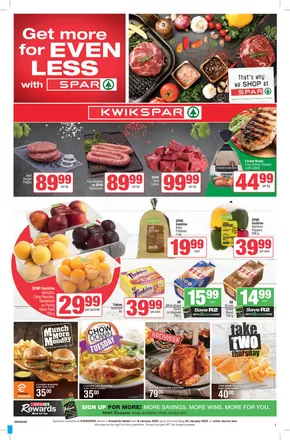 Spar catalogue in Ngcobo | Top offers for all bargain hunters | 2025-01-08T00:00:00+02:00 - 2025-01-20T23:59:00+02:00