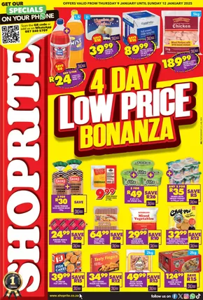 Shoprite catalogue in Ixopo | Save now with our deals | 2025-01-10T00:00:00+02:00 - 2025-01-12T23:59:00+02:00