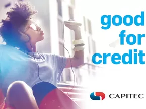 Capitec Bank catalogue in Boksburg | Good for credit booklet | 2025-01-13T00:00:00.000Z - 2025-12-31T00:00:00.000Z