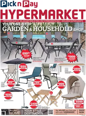 Pick n Pay Hypermarket catalogue in Durban | Offers for bargain hunters | 2025-01-14T00:00:00+02:00 - 2025-01-26T23:59:00+02:00