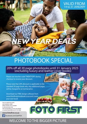 Foto First catalogue in Vredenburg | NEW YEAR PRINT & FRAME DEALS | 2025-01-13T00:00:00+02:00 - 2025-01-31T23:59:00+02:00