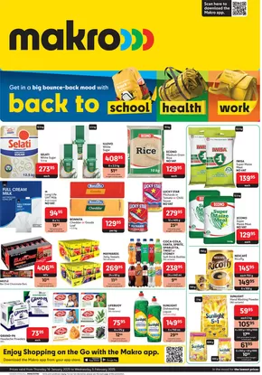 Makro catalogue in Johannesburg | Makro Gauteng : Food | 2025-01-16T00:00:00+02:00 - 2025-02-05T23:59:00+02:00