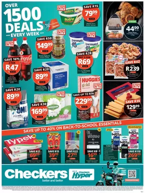 Checkers catalogue in Pietermaritzburg | Exclusive bargains | 2025-01-20T00:00:00+02:00 - 2025-02-09T23:59:00+02:00