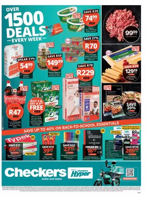 Checkers catalogue in Bloemfontein | Great discounts on selected products | 2025-01-20T00:00:00+02:00 - 2025-02-09T23:59:00+02:00