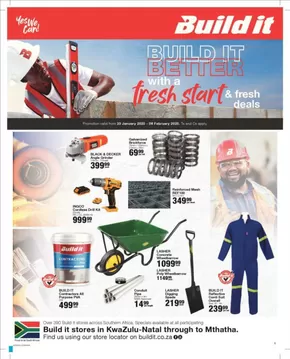 Build It catalogue in Newcastle | Great offer for all customers | 2025-01-20T00:00:00+02:00 - 2025-02-08T23:59:00+02:00