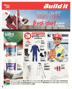 Build It catalogue in Centurion | Exclusive deals for our customers | 2025-01-20T00:00:00+02:00 - 2025-02-08T23:59:00+02:00