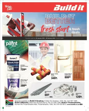 Build It catalogue in Nelspruit | Current special promotions | 2025-01-20T00:00:00+02:00 - 2025-02-08T23:59:00+02:00