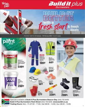 Build It catalogue in East London | Current deals and offers | 2025-01-20T00:00:00+02:00 - 2025-02-08T23:59:00+02:00