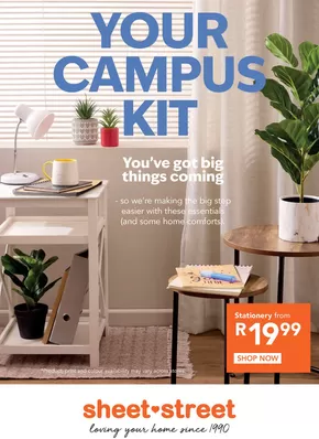 Sheet Street catalogue in Nelspruit | NEW! Back to Varsity Catalogue | 2025-01-19T00:00:00+02:00 - 2025-01-31T23:59:00+02:00