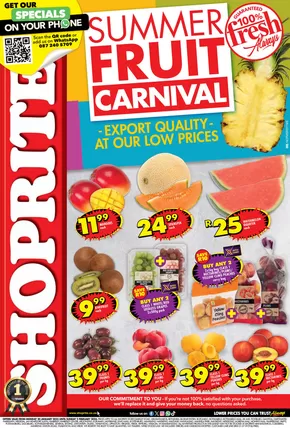 Shoprite catalogue in Vrede | Summer Fruit Deals Northern Cape and Free State | 2025-01-21T00:00:00+02:00 - 2025-02-02T23:59:00+02:00