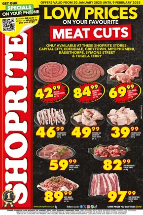 Shoprite catalogue in Howick | Low Price Meat Exclusive KwaZulu-Natal | 2025-01-21T00:00:00+02:00 - 2025-02-09T23:59:00+02:00