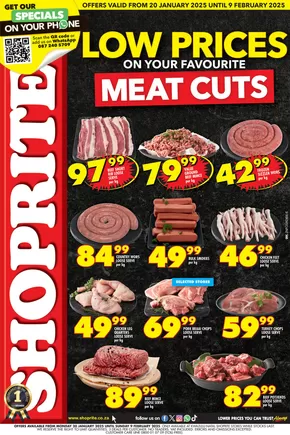 Shoprite catalogue in Howick | Low Price Meat KwaZulu-Natal | 2025-01-21T00:00:00+02:00 - 2025-02-09T23:59:00+02:00