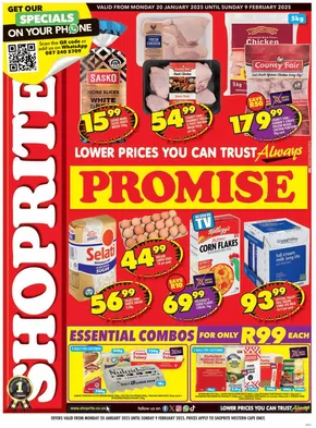 Shoprite catalogue in Cape Town | Shoprite Promise Western Cape | 2025-01-21T00:00:00+02:00 - 2025-02-09T23:59:00+02:00