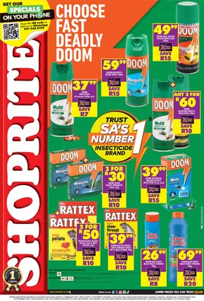 Shoprite catalogue in Cape Town | Doom Xtra Savings Western Cape | 2025-01-21T00:00:00+02:00 - 2025-02-16T23:59:00+02:00