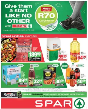 Spar catalogue in Durban | Great offer for all customers WC | 2025-01-21T00:00:00+02:00 - 2025-02-09T23:59:00+02:00