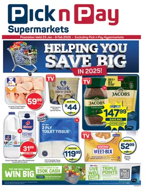 Pick n Pay catalogue in Mangaung | Discover attractive offers | 2025-01-22T00:00:00+02:00 - 2025-02-09T23:59:00+02:00