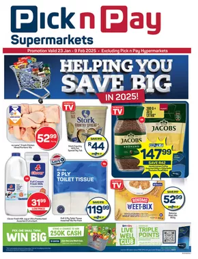 Pick n Pay catalogue in Despatch | Top deals for all customers | 2025-01-22T00:00:00+02:00 - 2025-02-09T23:59:00+02:00