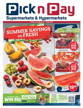 Pick n Pay catalogue in Mabopane | Top offers for all bargain hunters | 2025-01-22T00:00:00+02:00 - 2025-02-09T23:59:00+02:00