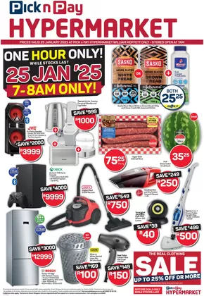 Pick n Pay Hypermarket catalogue in Port Elizabeth | Our best deals for you | 2025-01-22T00:00:00+02:00 - 2025-01-25T23:59:00+02:00